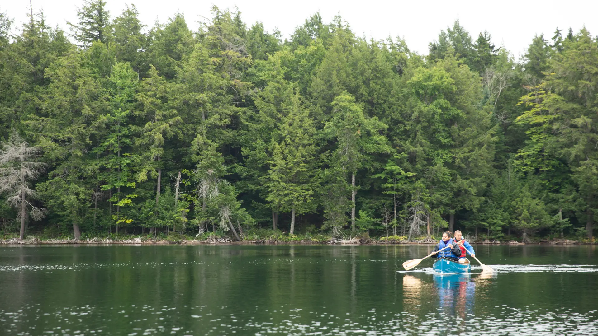 The Paul Smiths area is marvelous paddling among interesting lakes.