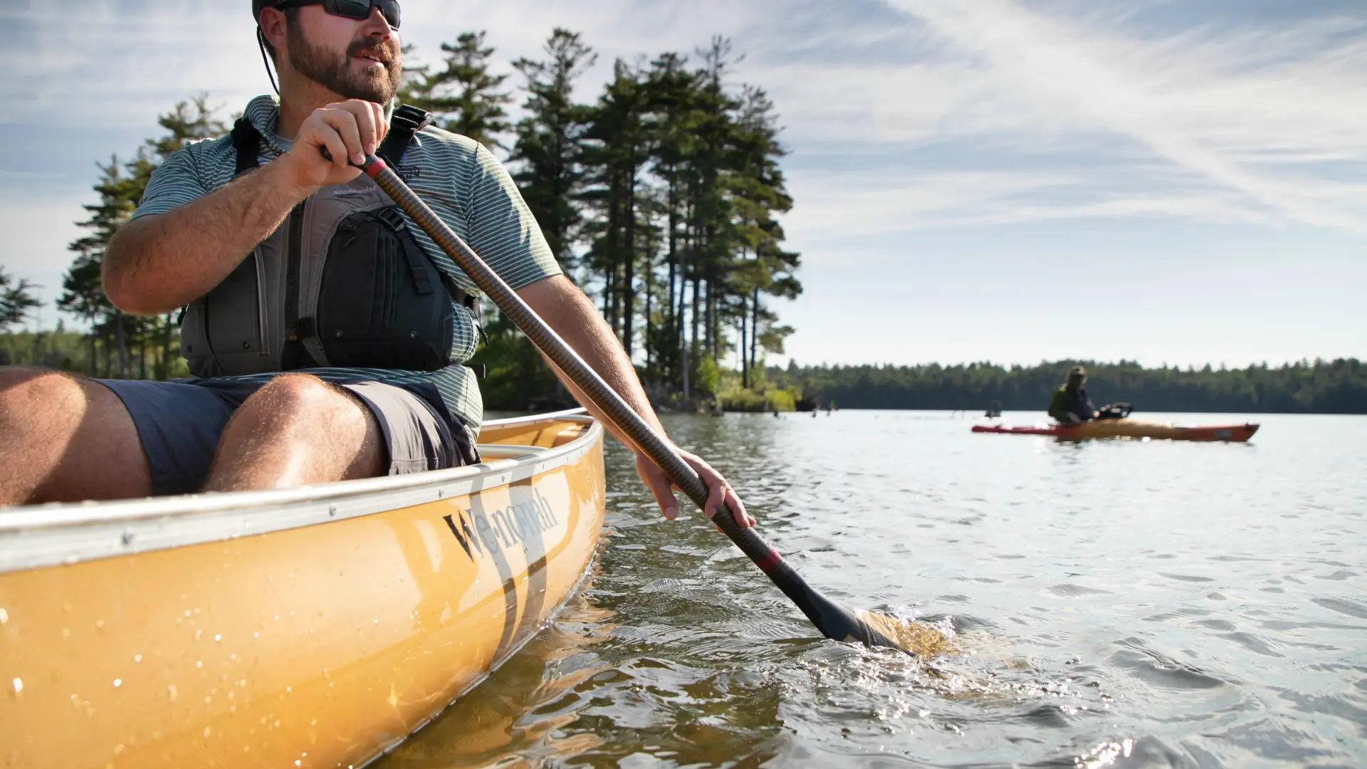 Little Clear is only for paddling, as fishing is prohibited.