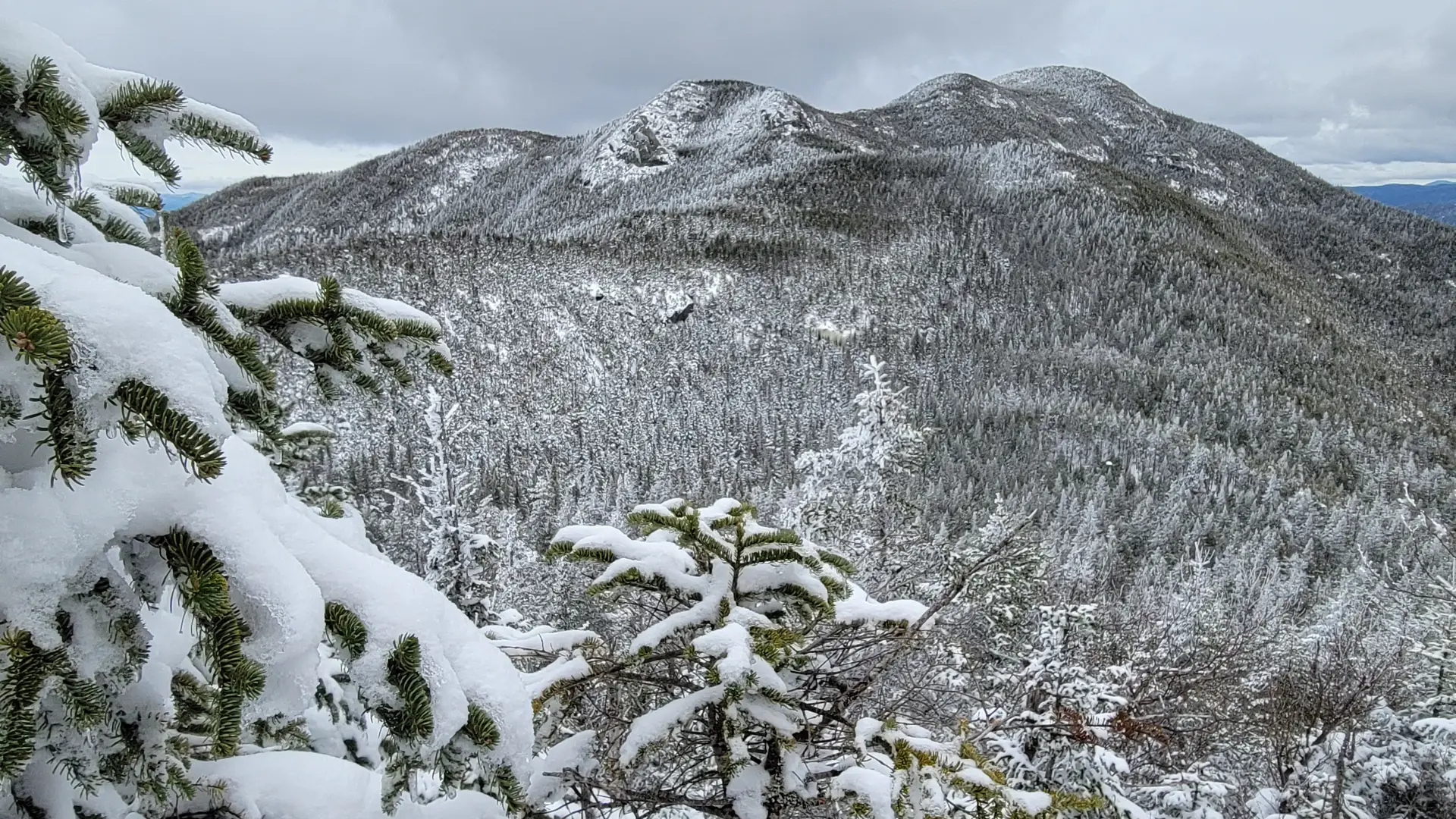 Winter near the top of Donaldson.