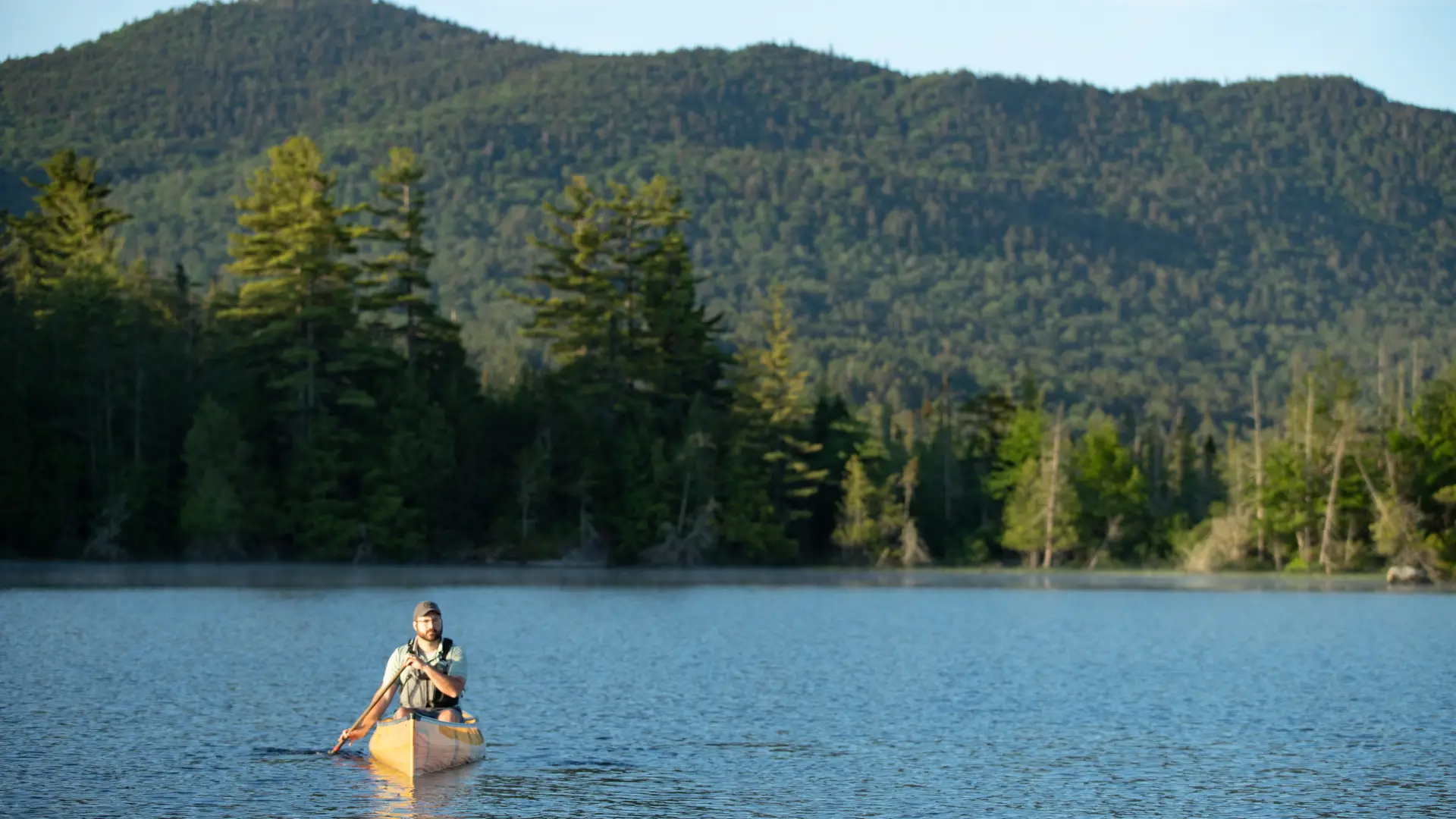 The Saranac Chain of Lakes has incredible vistas to paddle through.