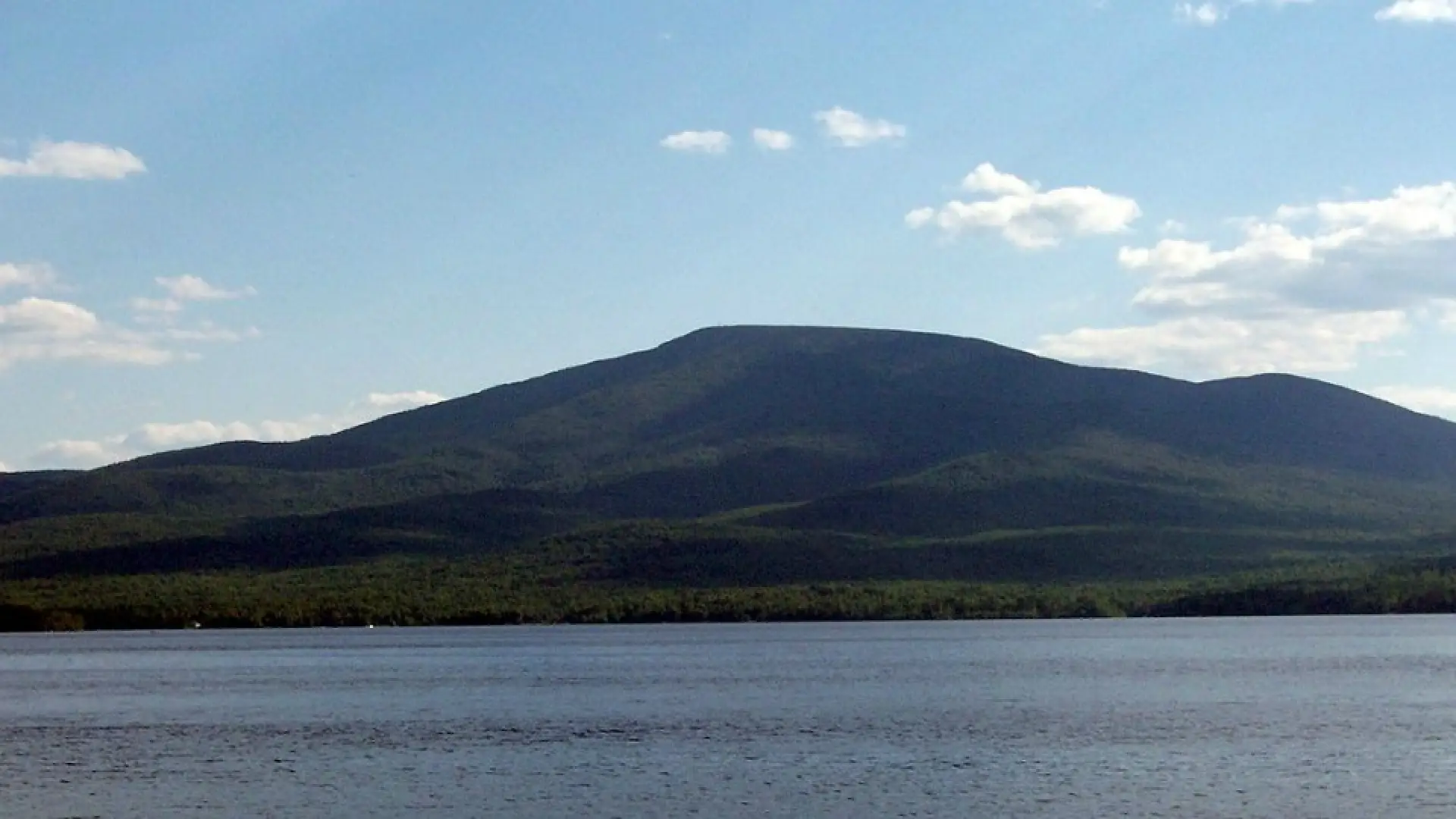 Lyon Mountain, as seen from Chazy Lake.