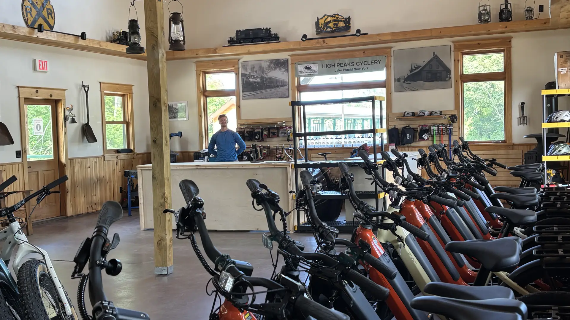 Now OPEN in Tupper Lake Train Depot