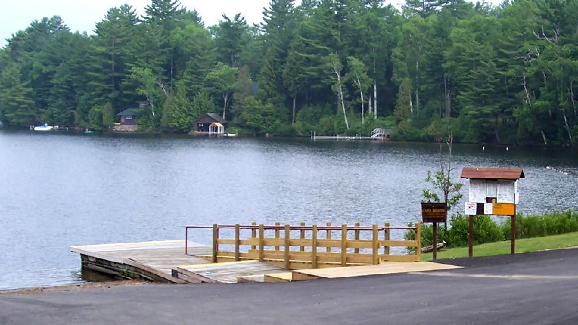 This lovely launching point gives access to the Saranac Chain of Lakes.