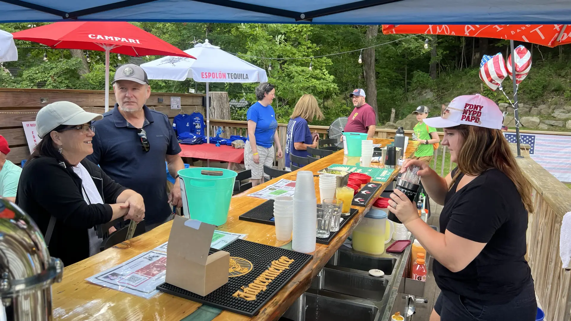 patio bartending