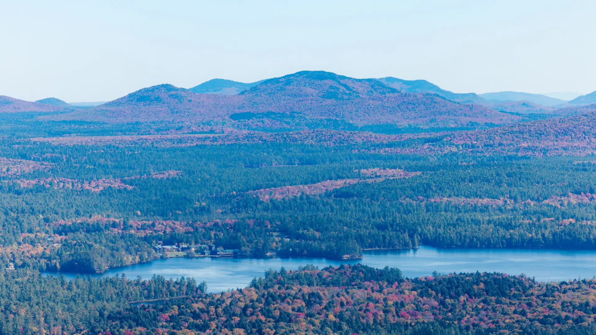 View from St Regis in the fall