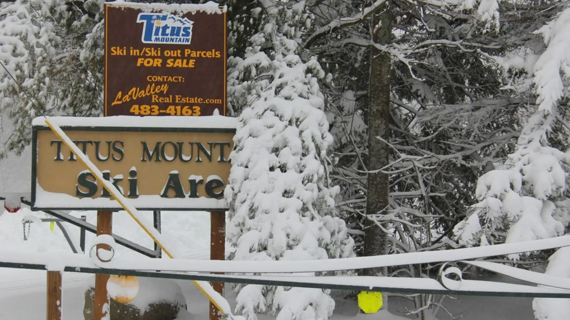 Entrance to Titus Mountain.