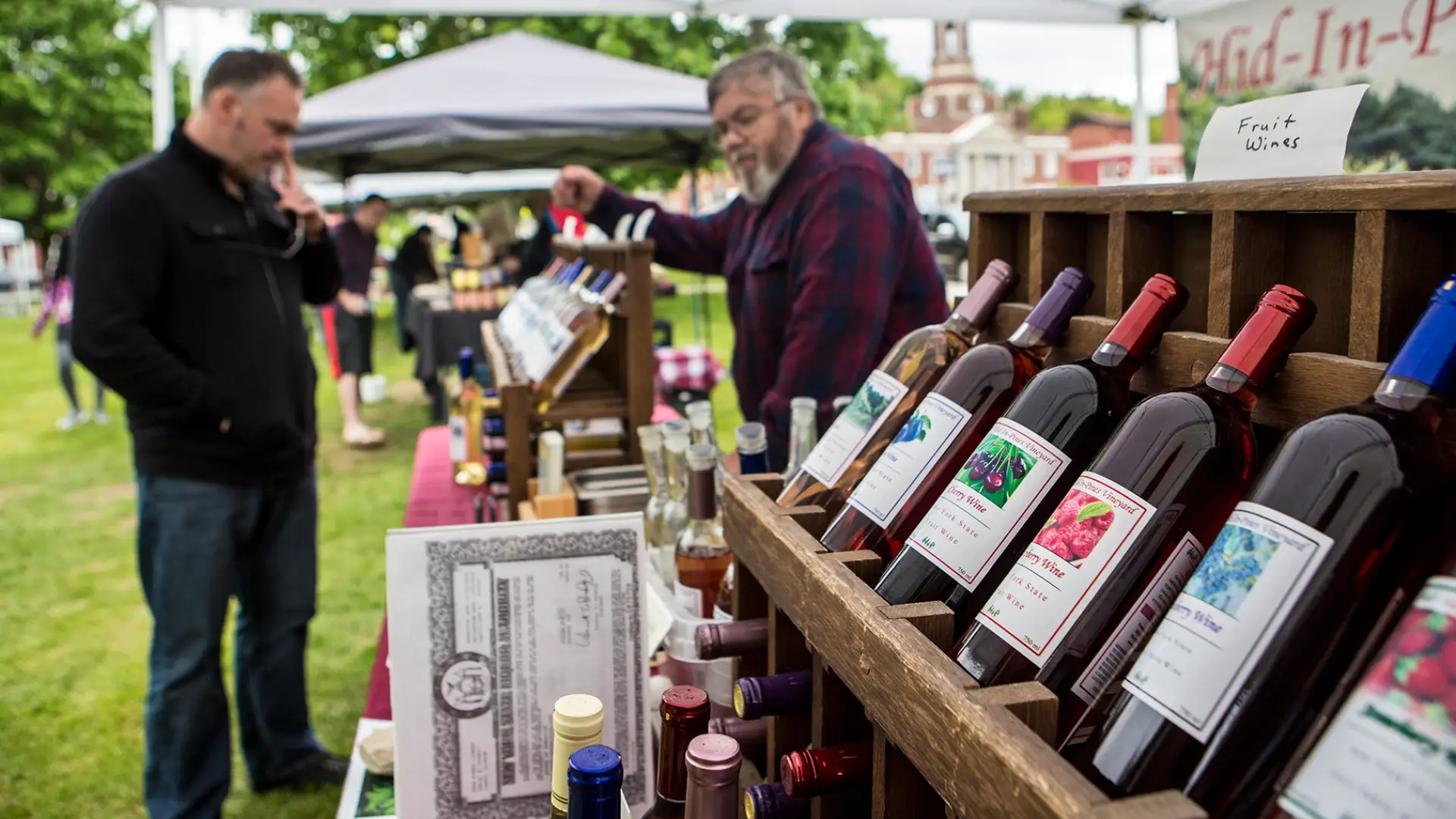 Yes, the Adirondacks does have local wines.