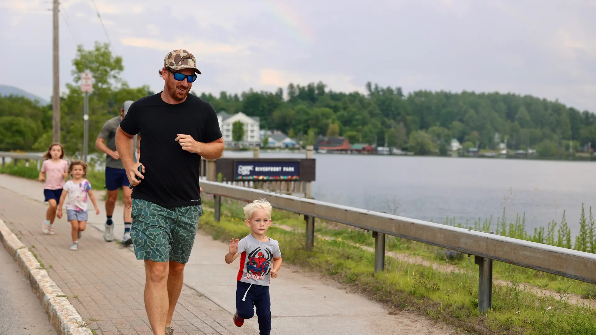 family running