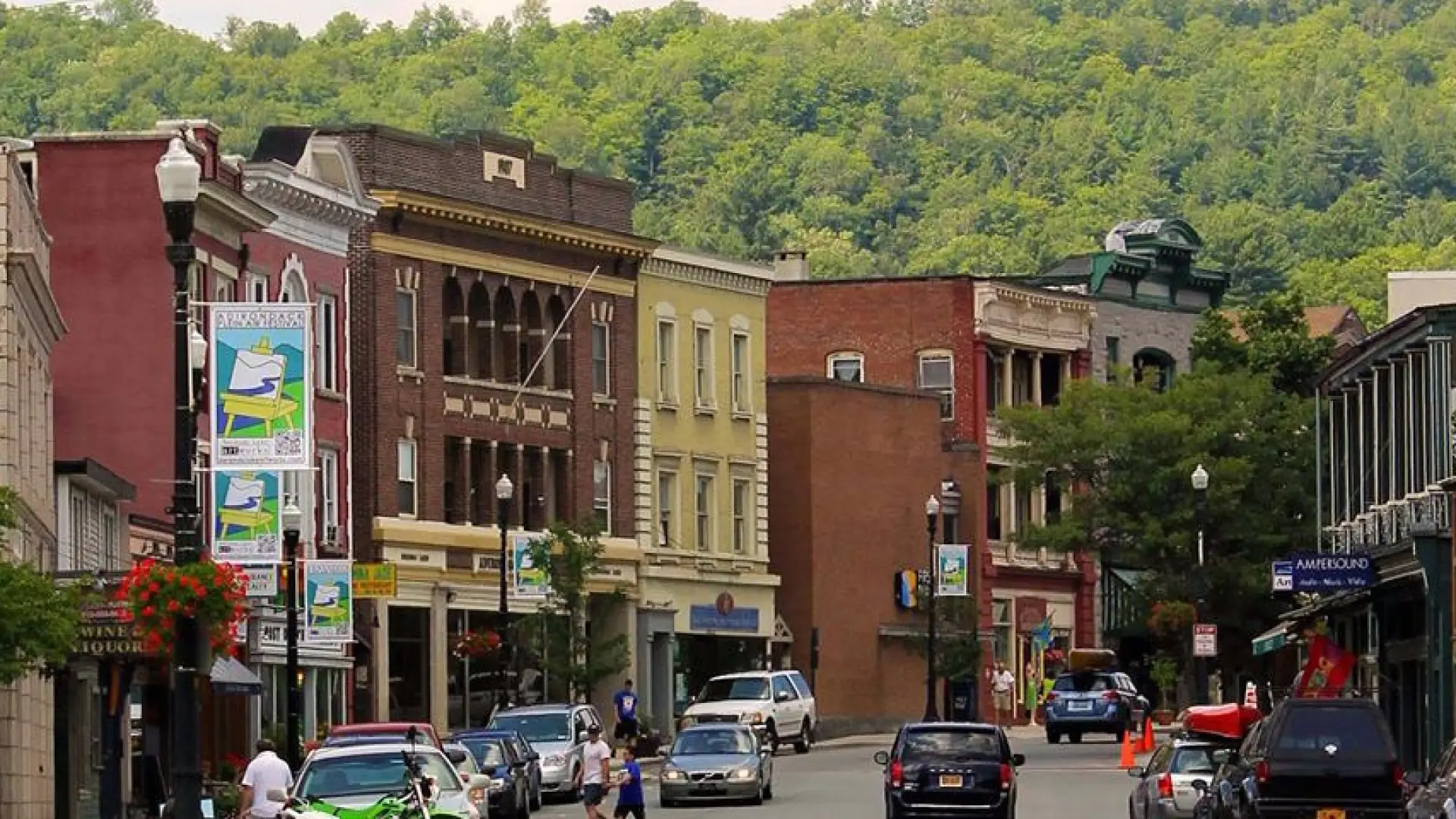 Saranac Lake’s downtown buildings hold fascinating history.