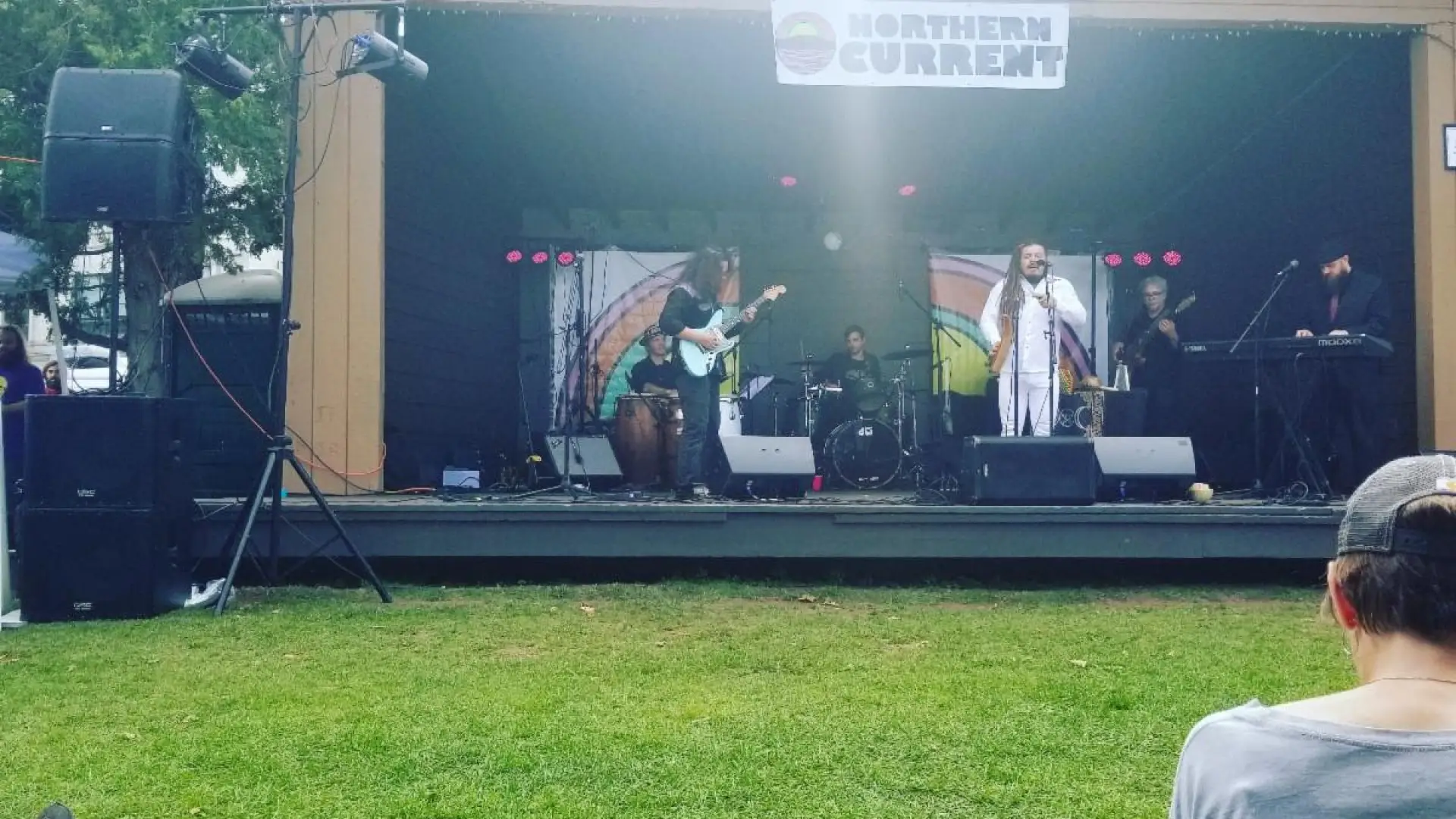 Bands are often featured at the bandshell in Riverside Park.