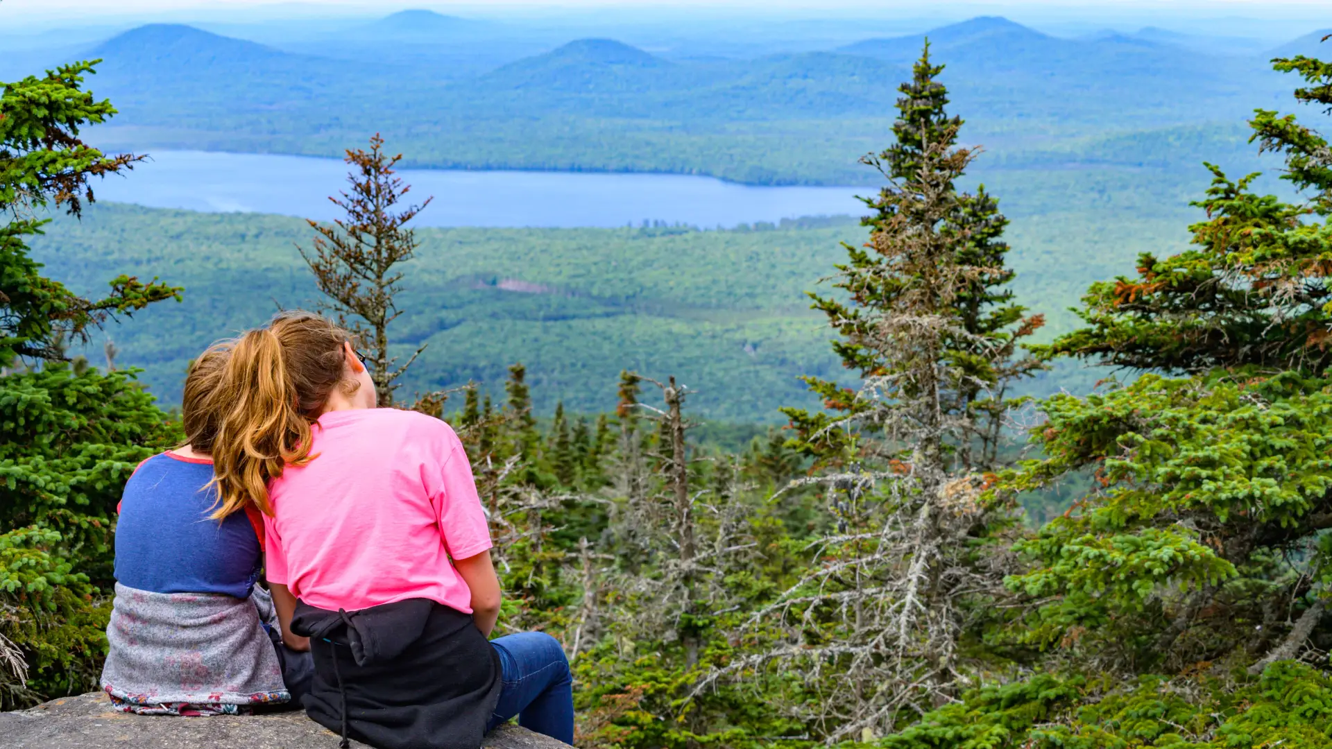 Debar Mountain offers beautiful views.