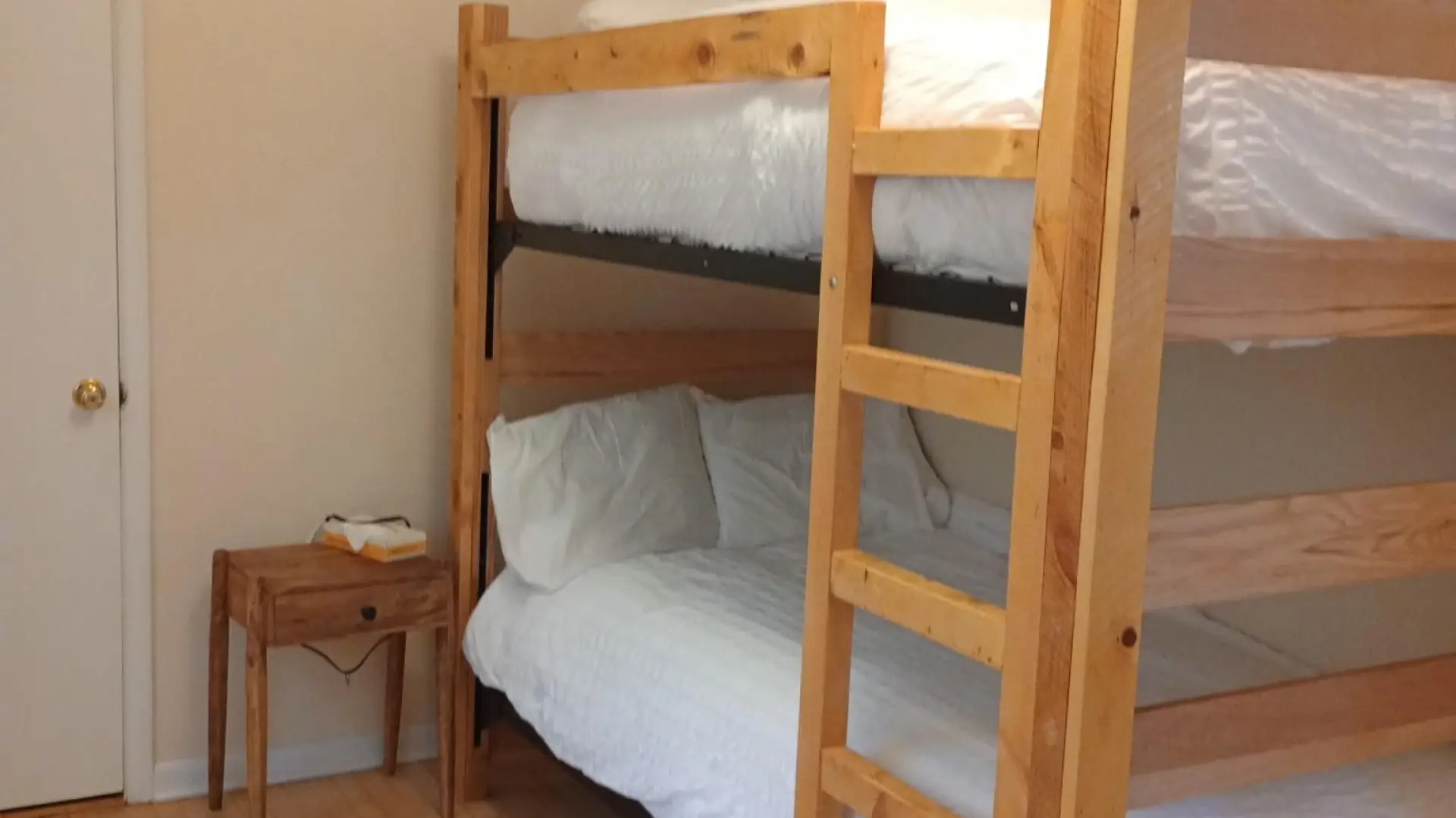 Double bunk beds at The Ashley.