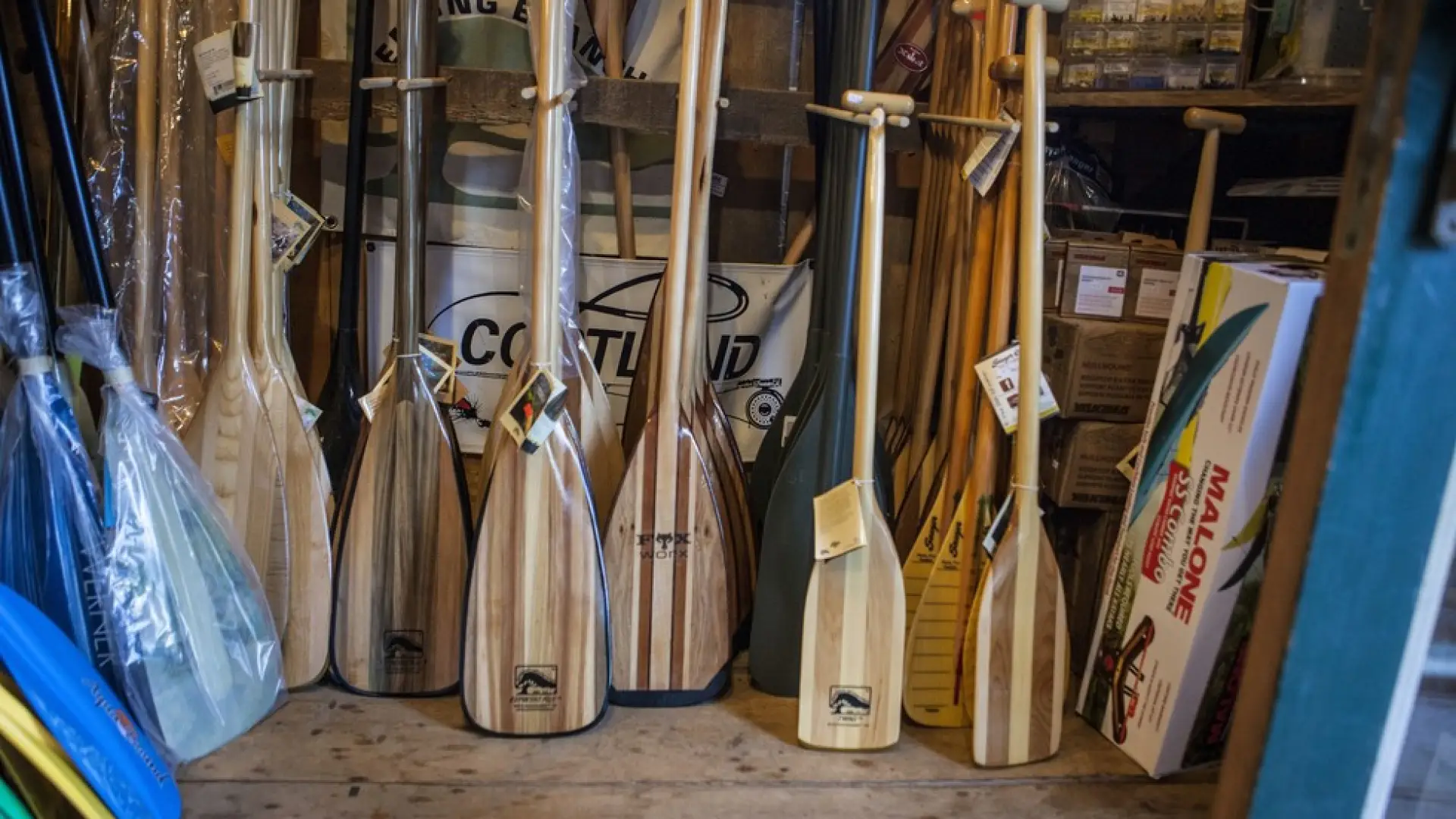 Canoe Paddles of every size.
