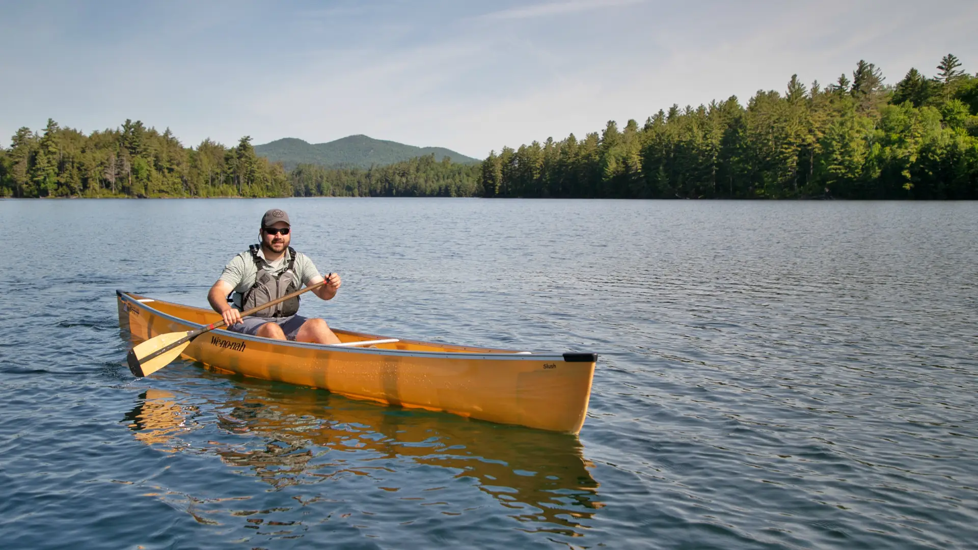 Little Lake Clear starts a paddling journey in the Saint Regis Canoe Area.