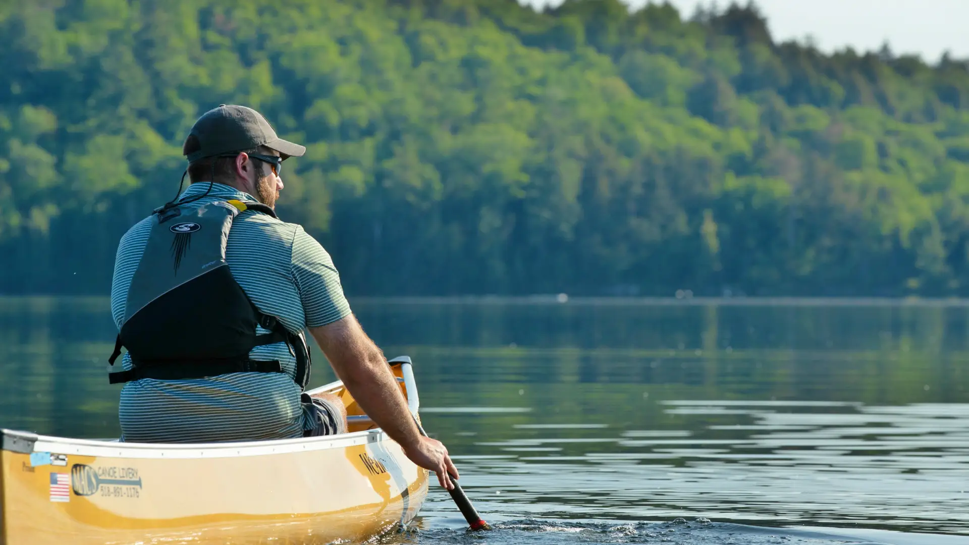 Little Clear is a great place to hear loons at dawn and dusk.