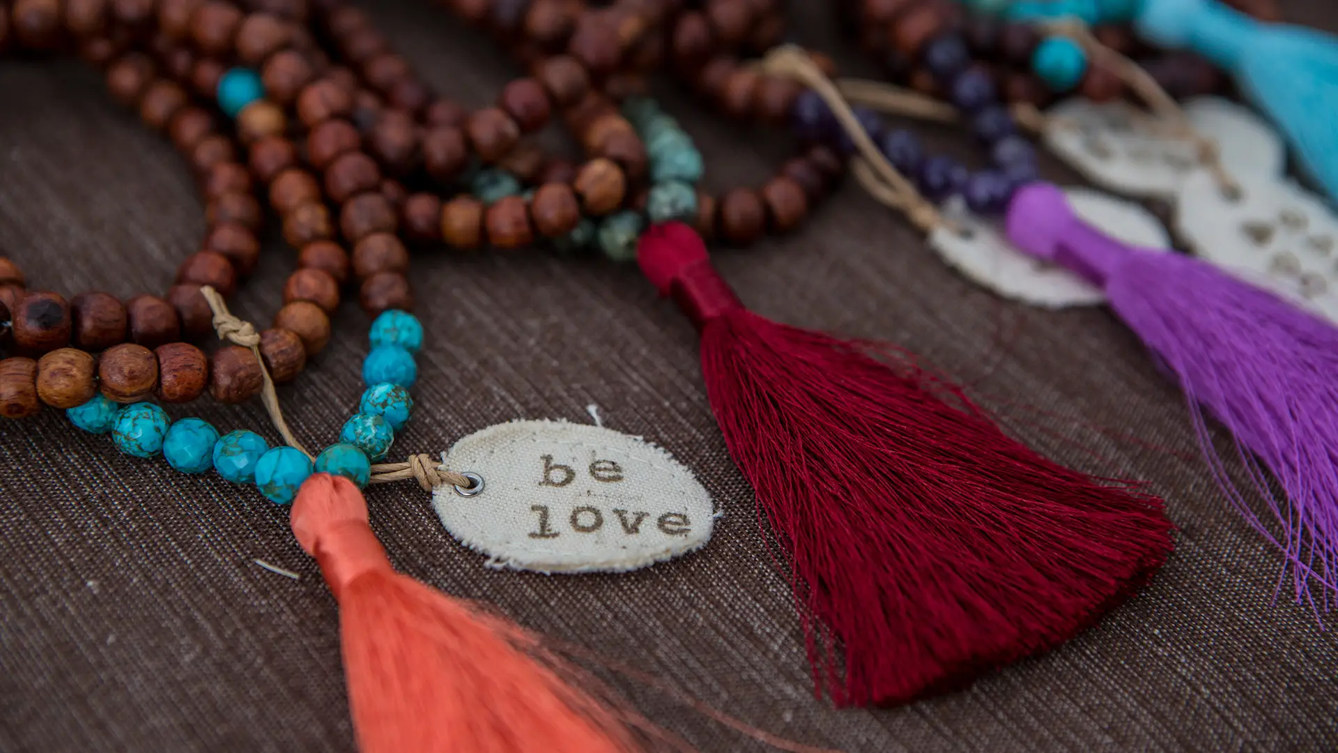 Local artisans make delightful jewelry.