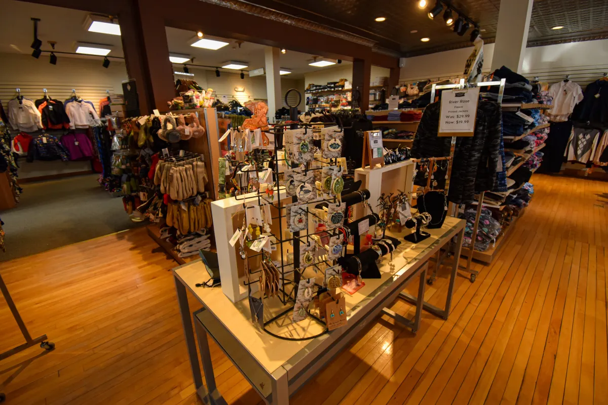 A store in Saranac Lake.