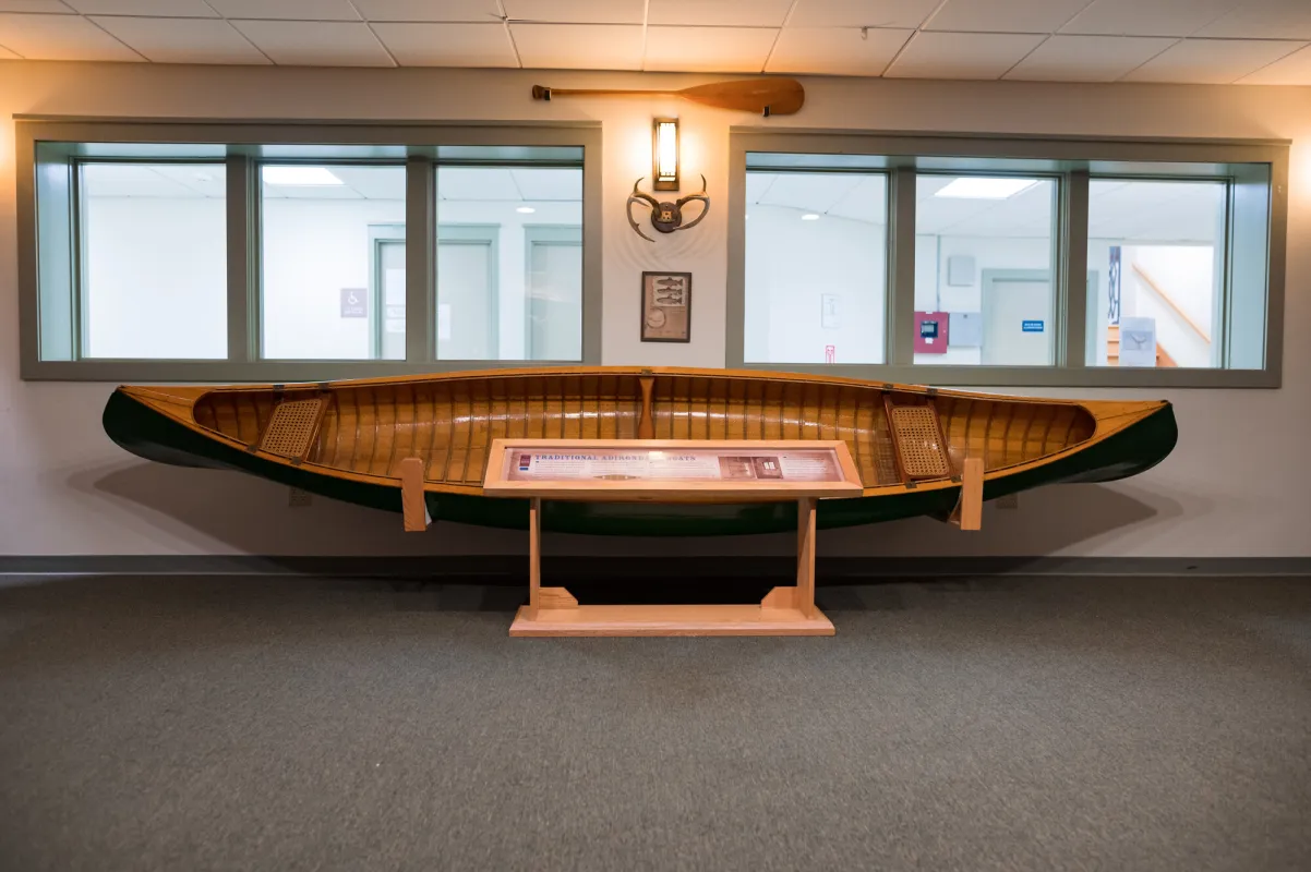 A museum in Saranac Lake.