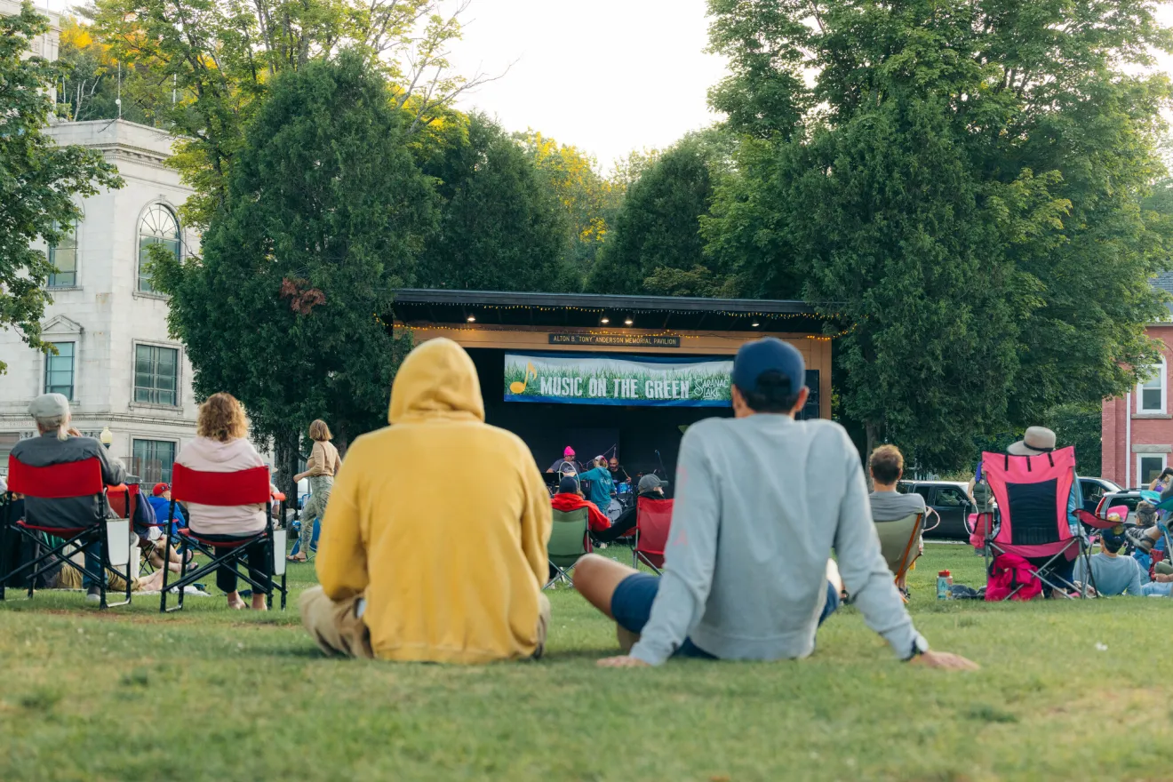 Live music in Saranac Lake.