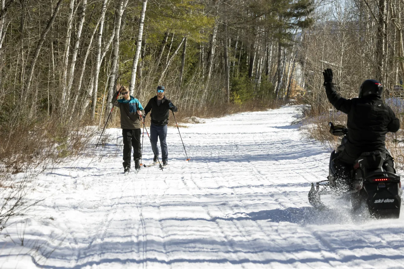Winter on the Rail Trail.