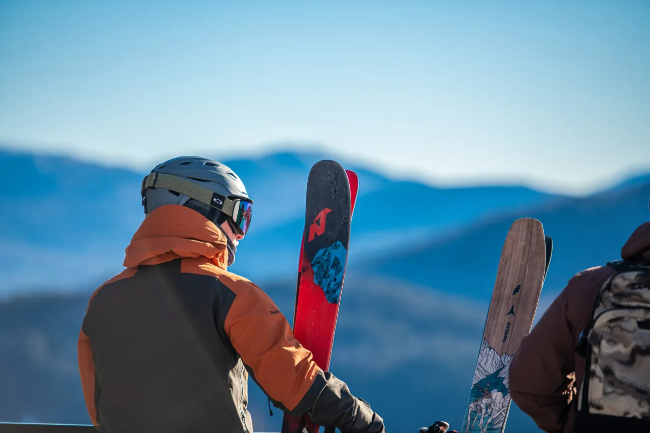 Skiing in the Adirondacks.