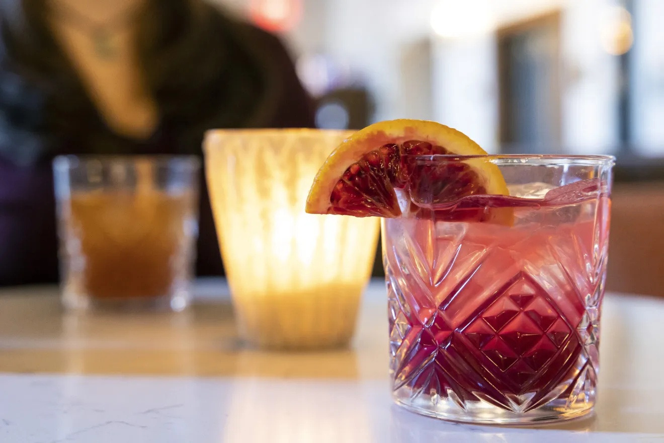 Cocktails at the Great Hall Bar.