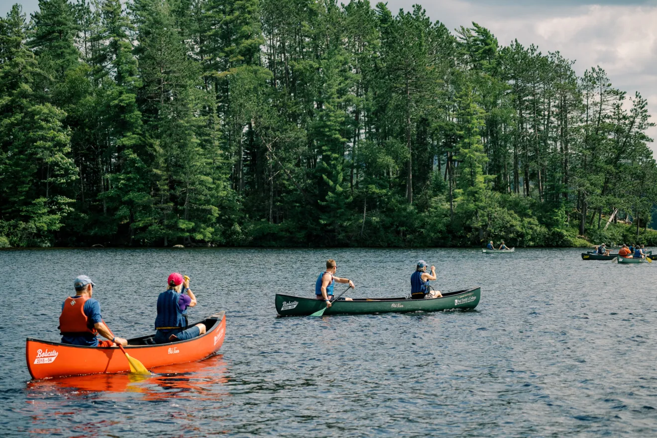 Paddling at The Weekender.