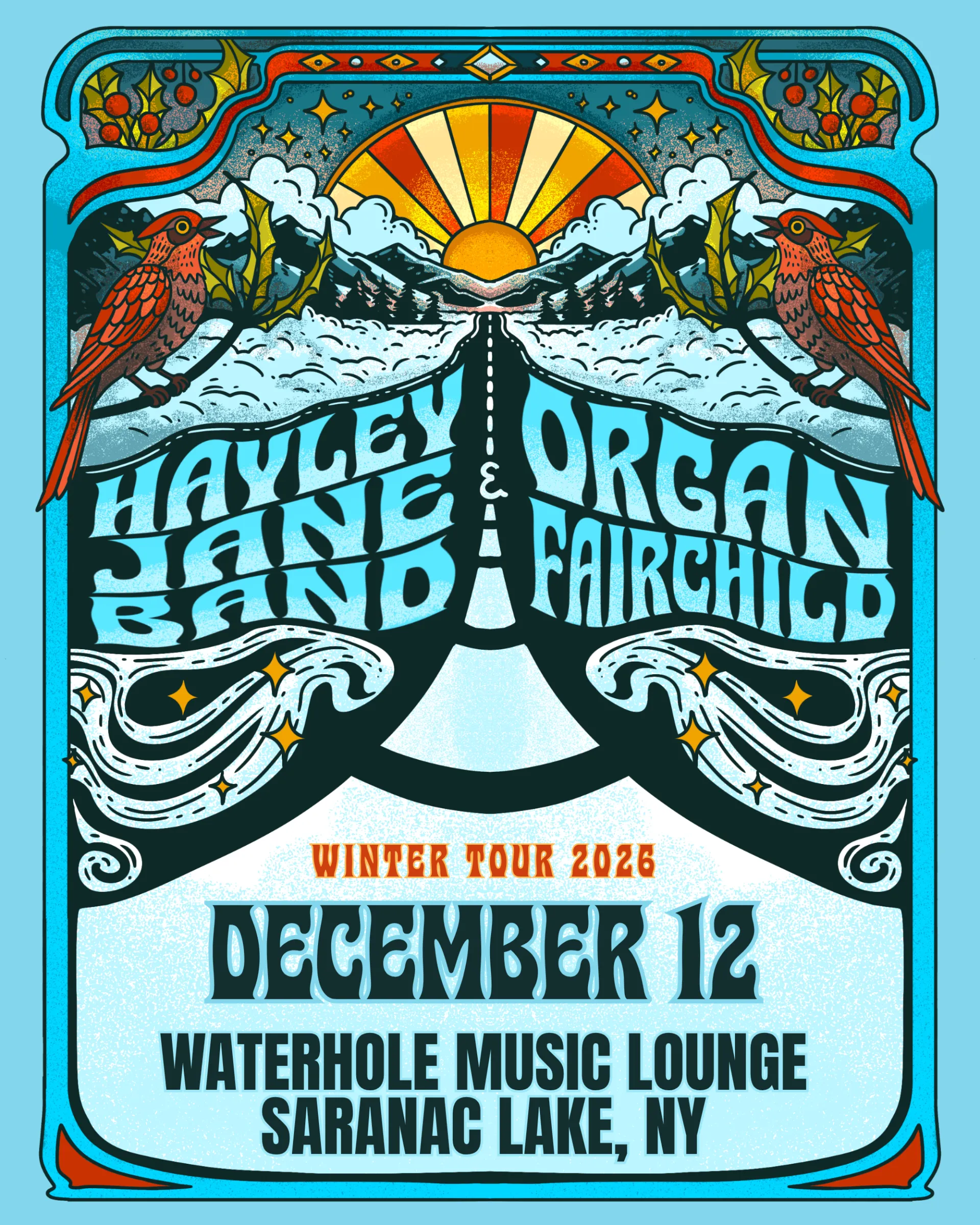 Flyer for Hayley Jane Band