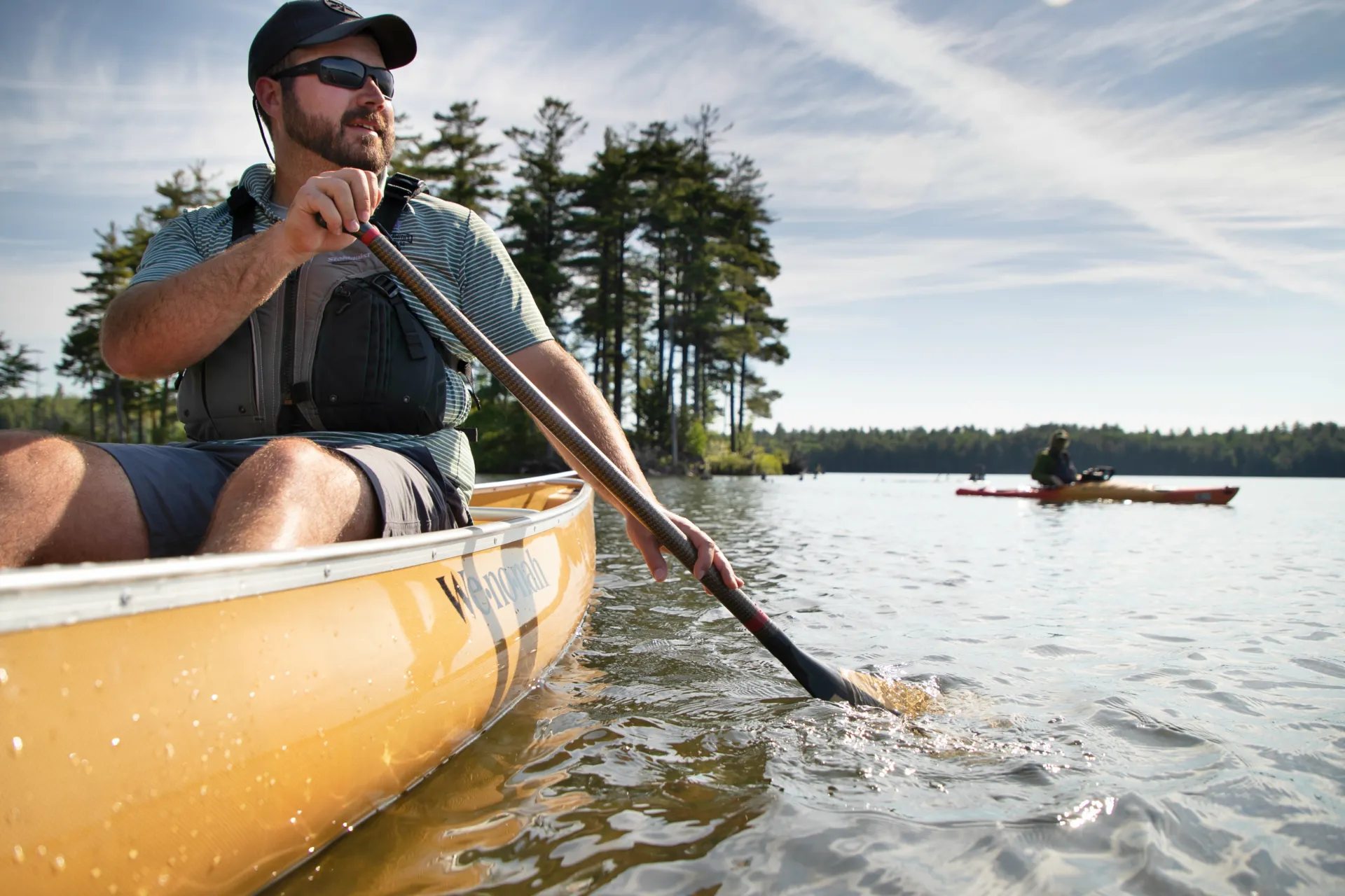 Little Clear is only for paddling, as fishing is prohibited.