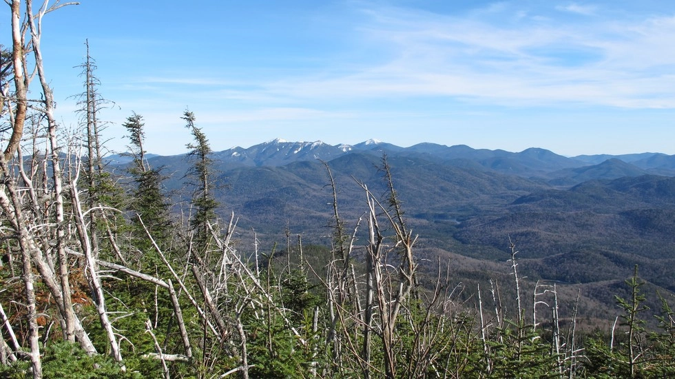 An extensive mountain view