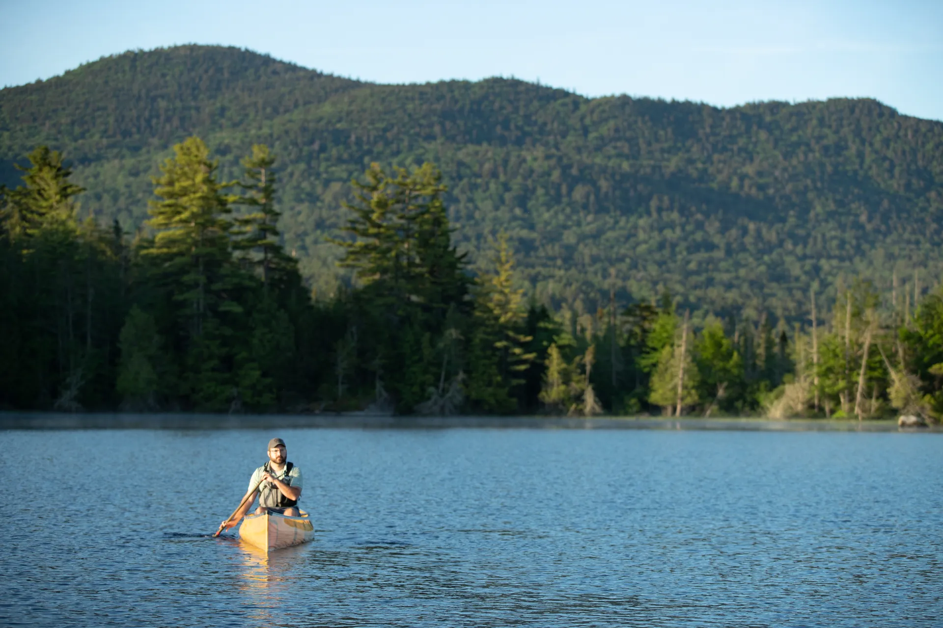 The Saranac Chain of Lakes has incredible vistas to paddle through.