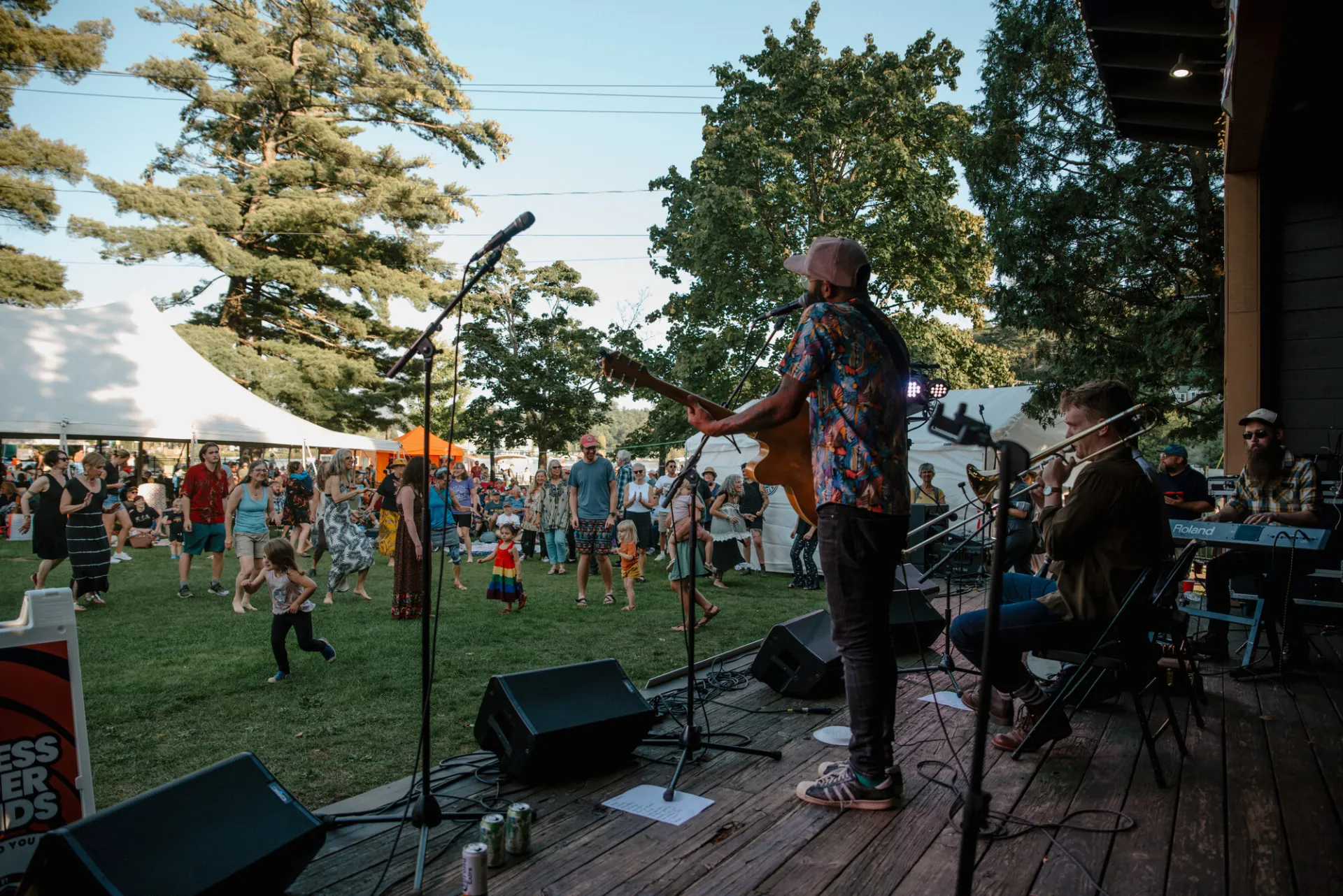 Live music in Saranac Lake.
