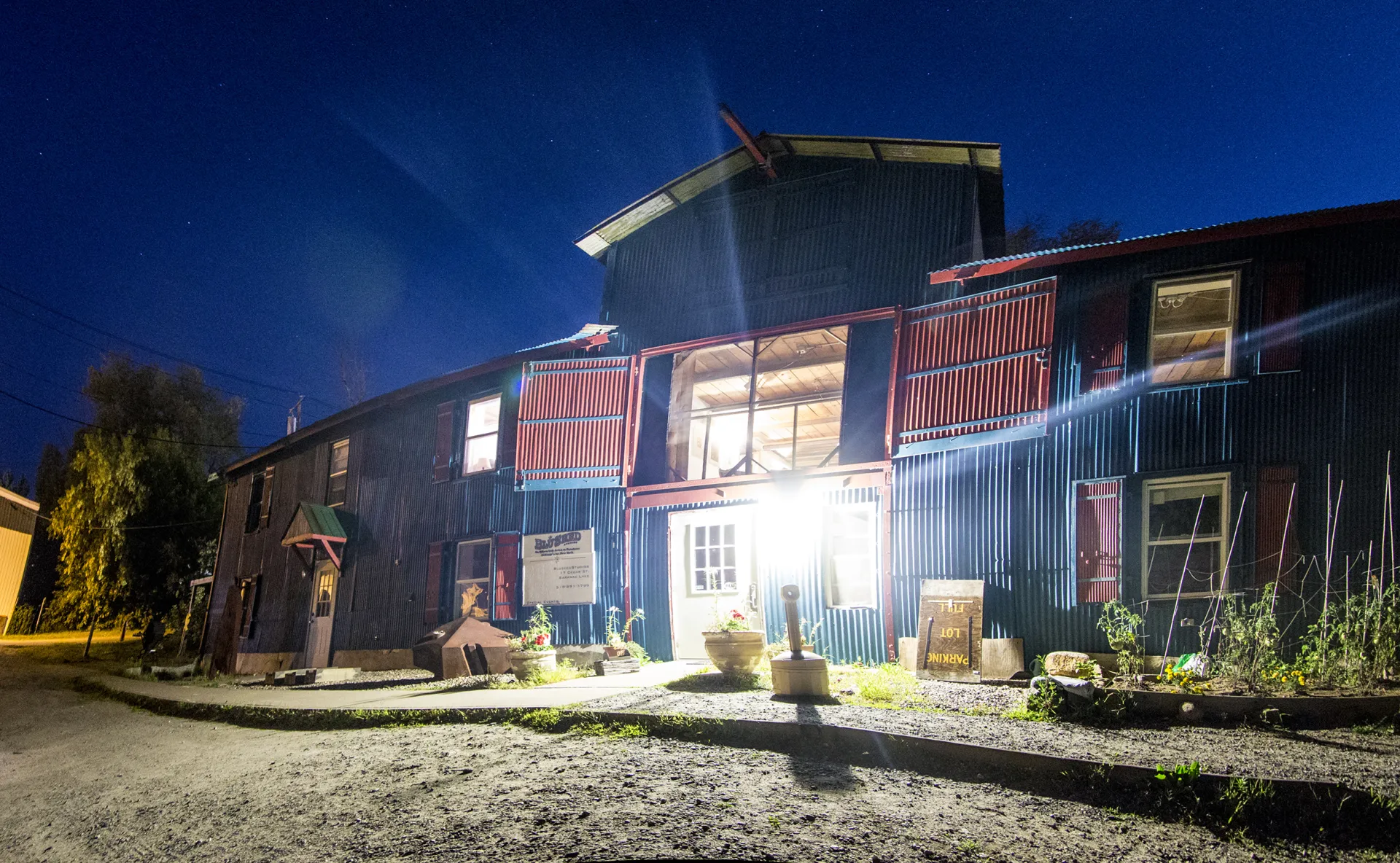 night time exterior