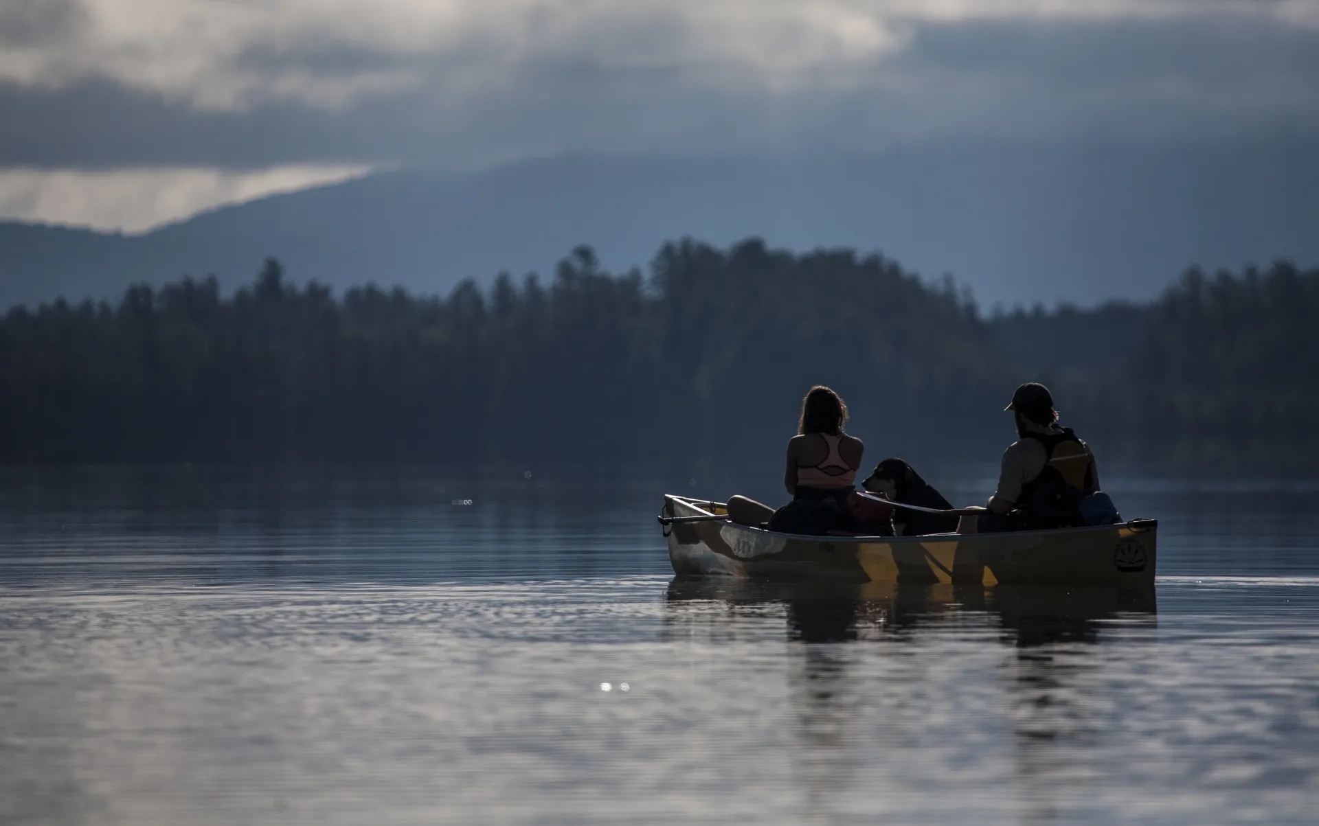 You don't have to spend a day on the lake, but you can.