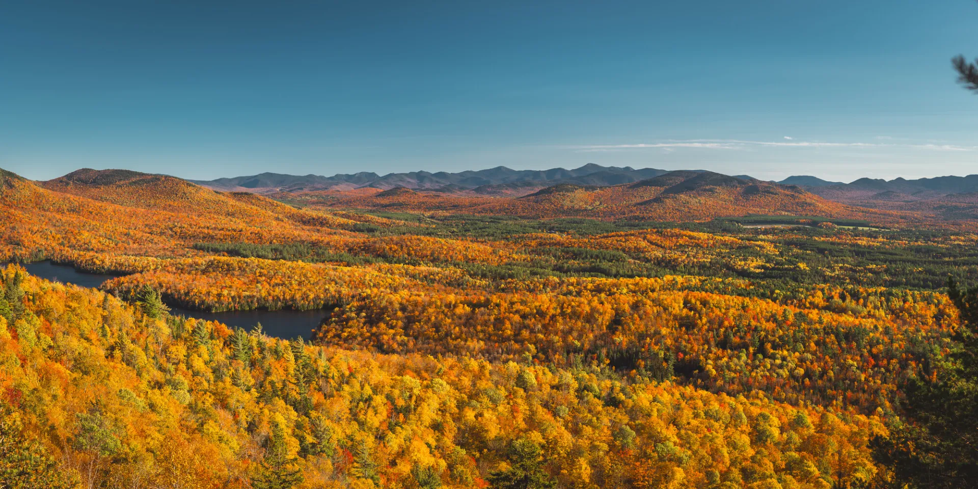 Fall mountain views.