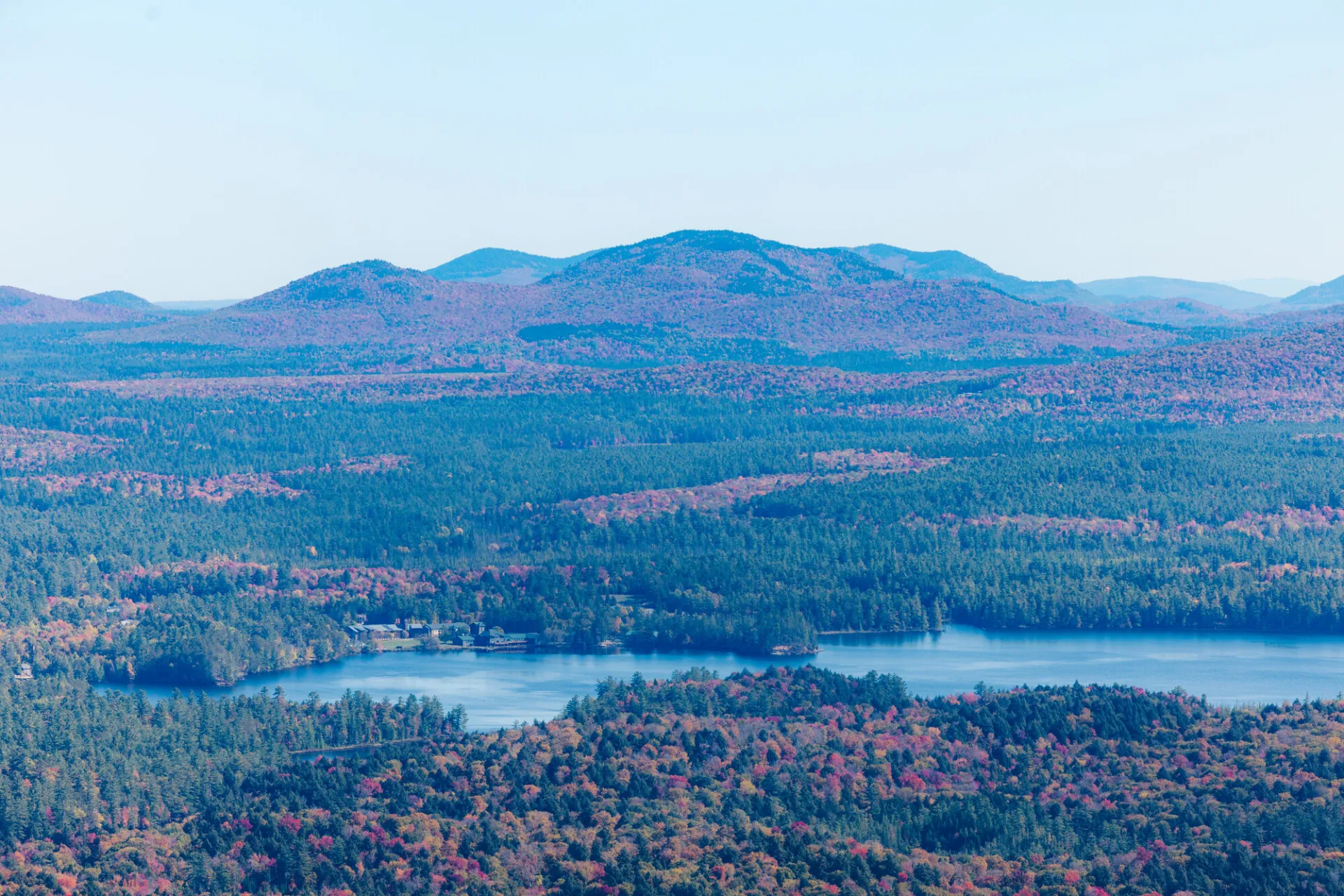 View from St Regis in the fall