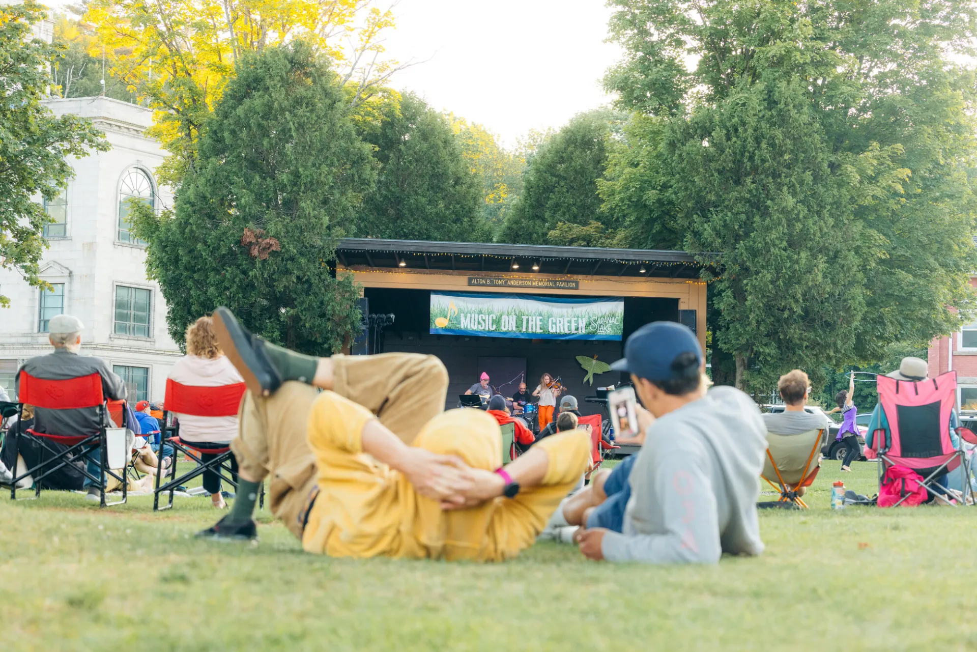 Music on the Green.