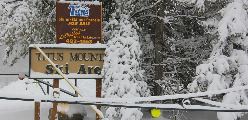 Entrance to Titus Mountain.