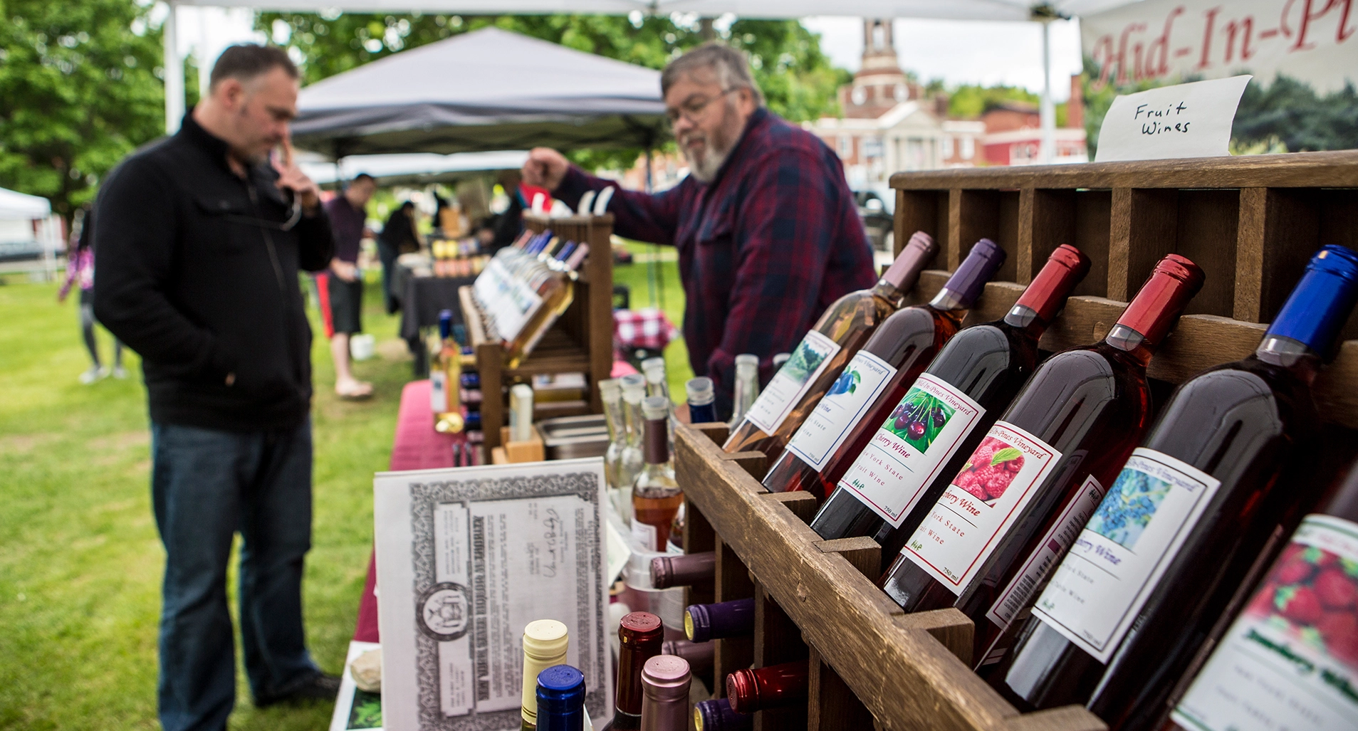 Yes, the Adirondacks does have local wines.