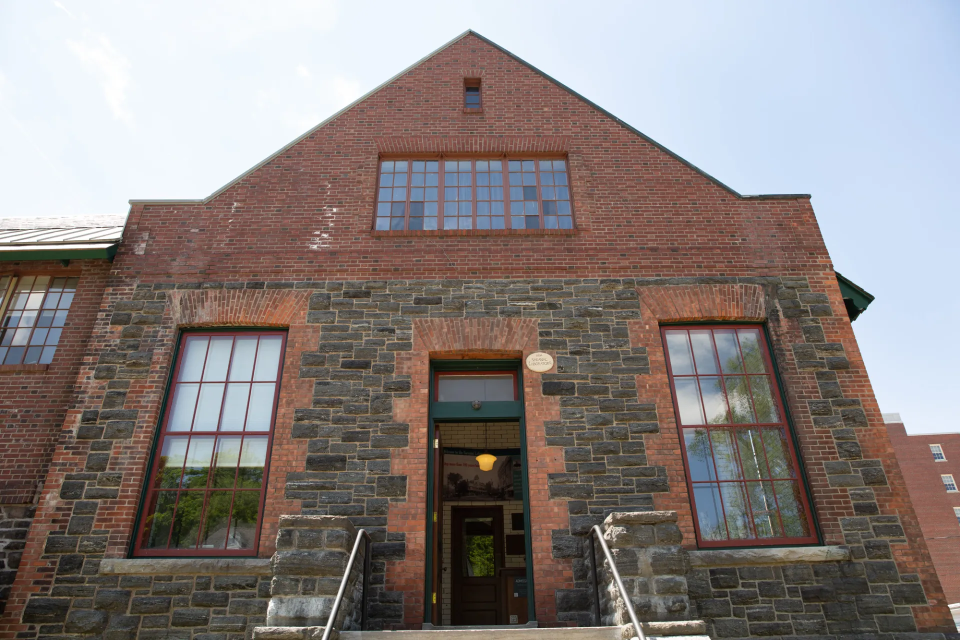 The exterior of 