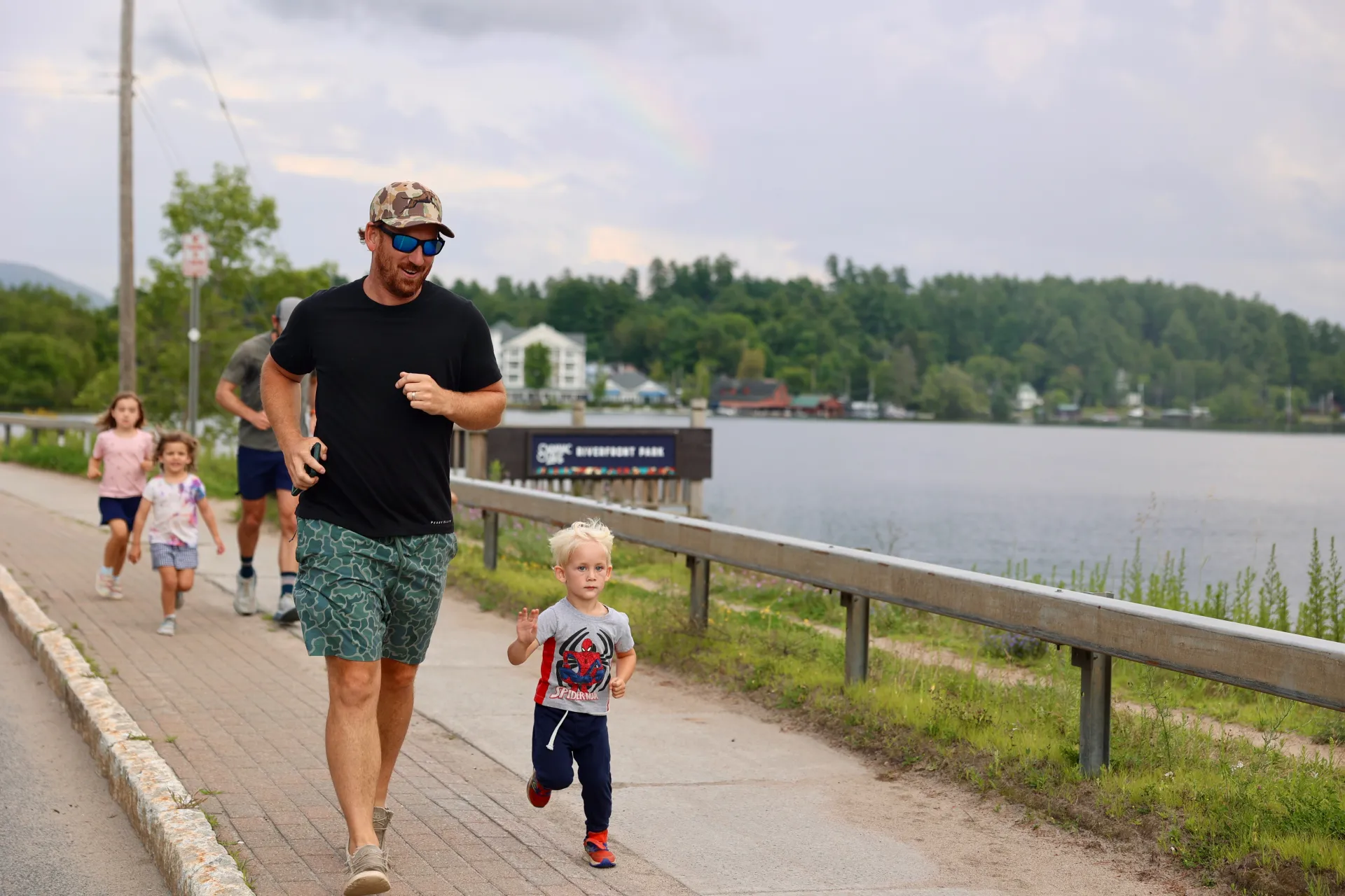 family running