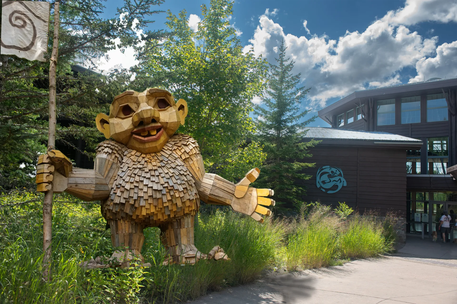 troll at front door