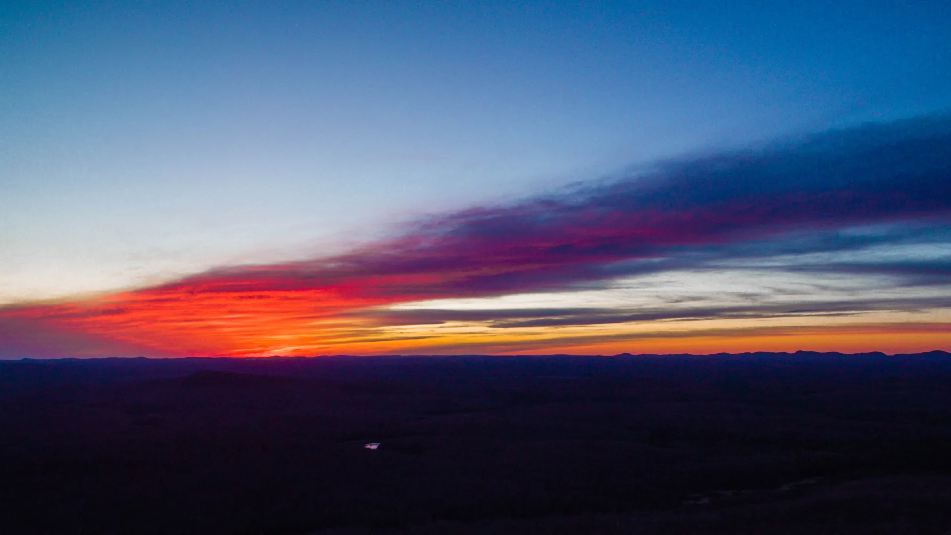 Bring those headlamps and enjoy this incredible sunset vantage point.