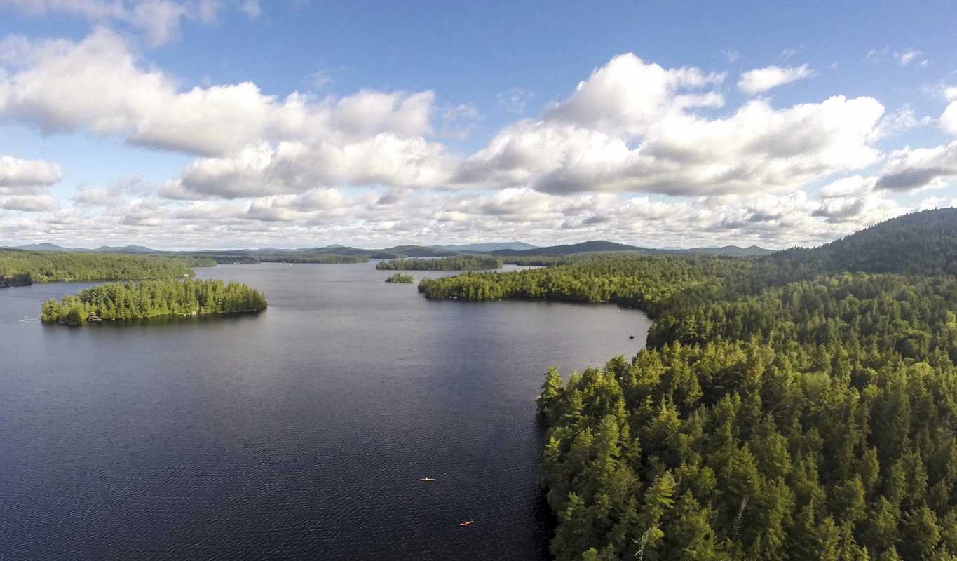 Upper Saranac Lake is the longest in the Saranac Chain, which offers lots of room to paddle in.