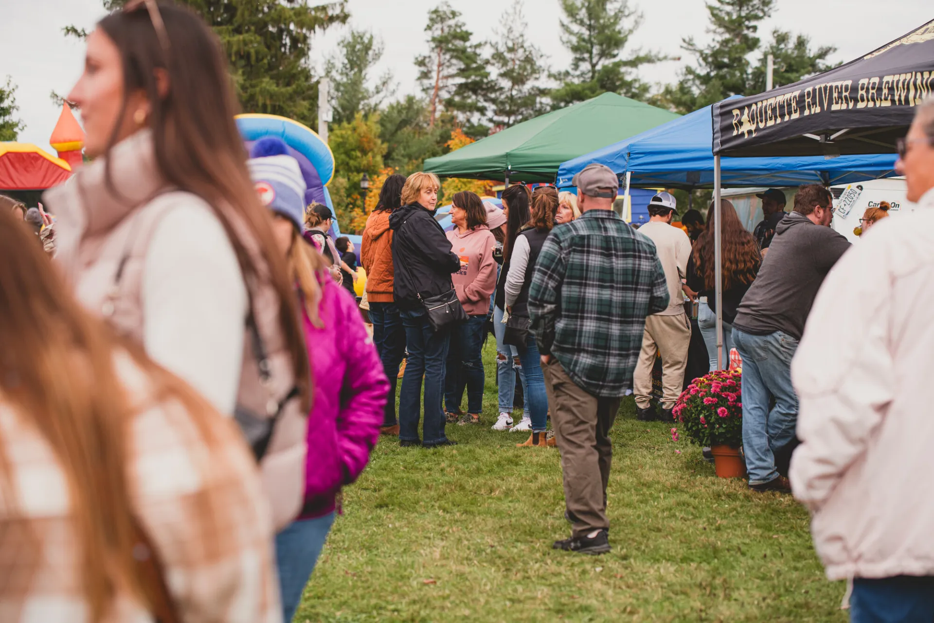 Activity at the fall festival, OkTupperfest