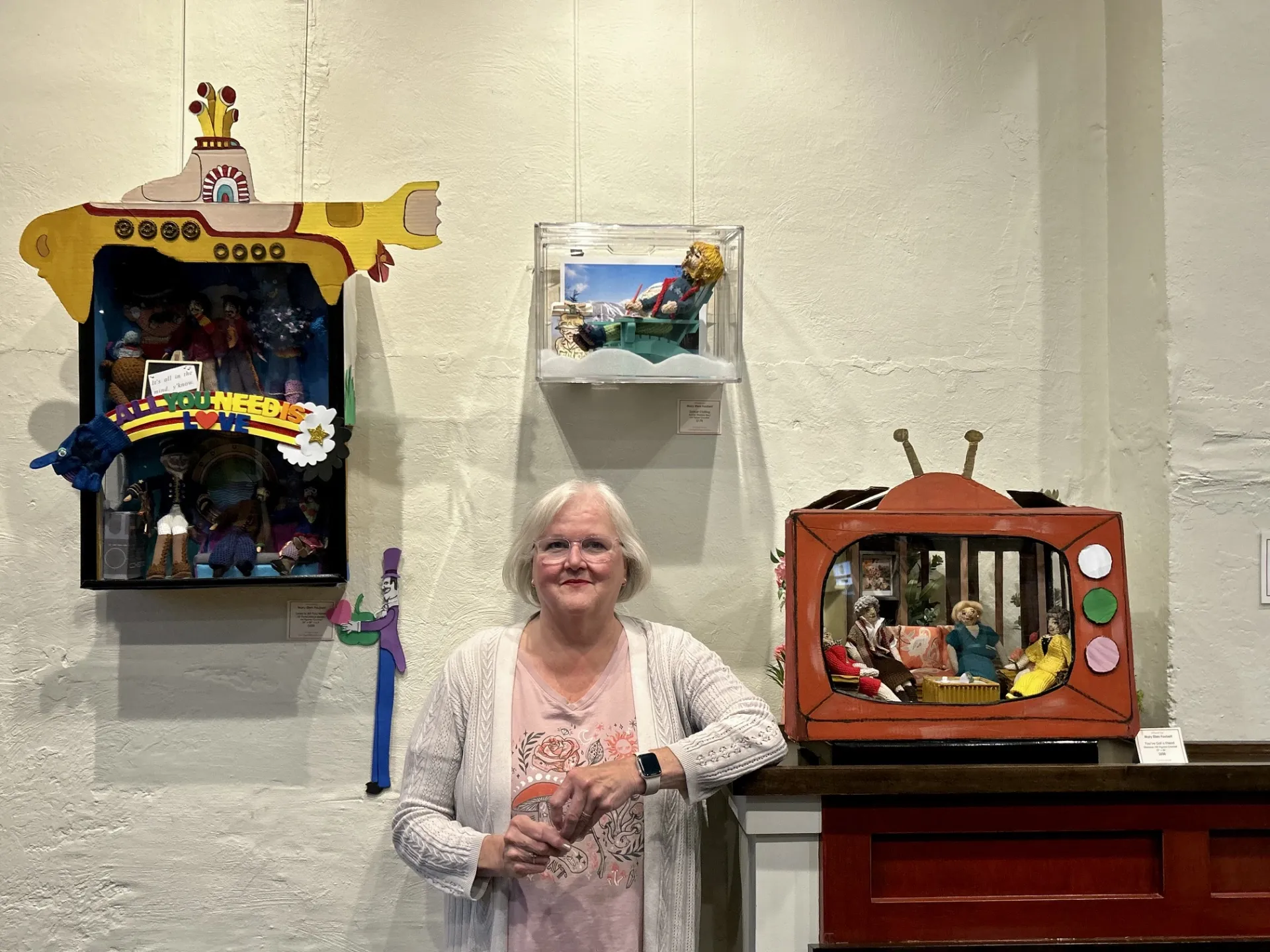 Artist Mary Ellen Platt