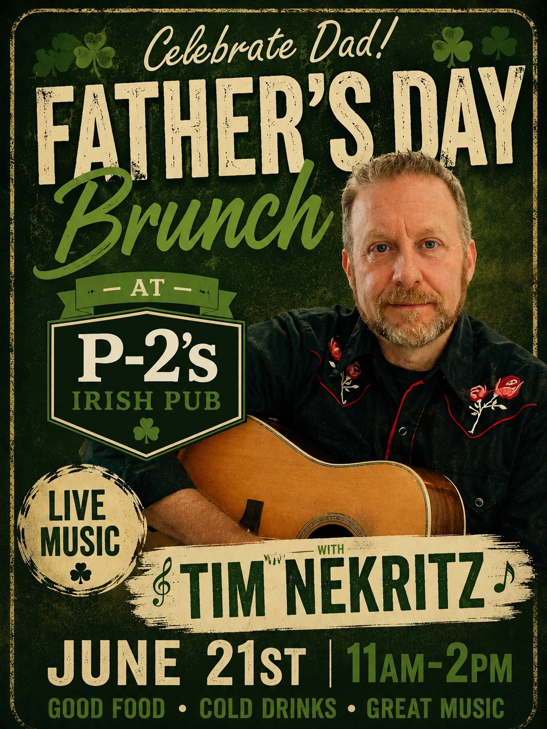 fathers day brunch flyer
