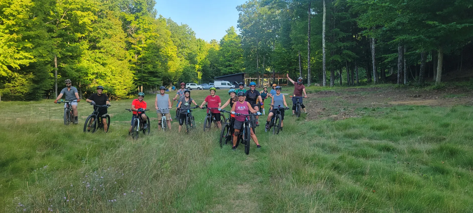 biking