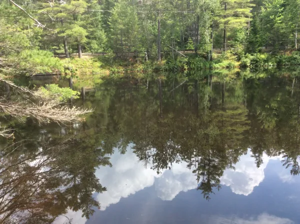 This remote location is in a beautiful part of the Adirondacks.