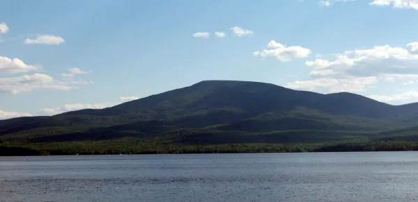 Lyon Mountain, as seen from Chazy Lake.